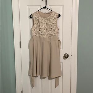 Ivory Lace Dress